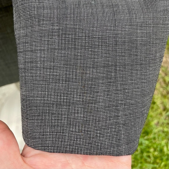 Calvin Klein Gray Wool Blazer Sport Coat Two Button Casual Jacket Size 44R - Picture 3 of 14